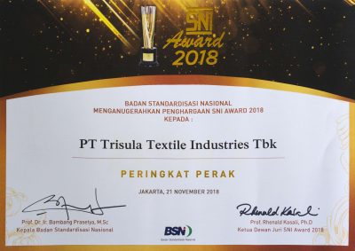 SNI Awards 2018 Peringkat Perak (21 November 2018)