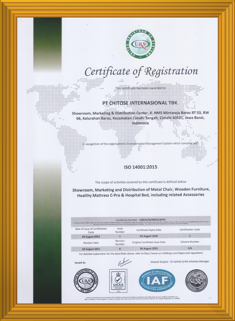 Chitose_ISO 14001 Baros