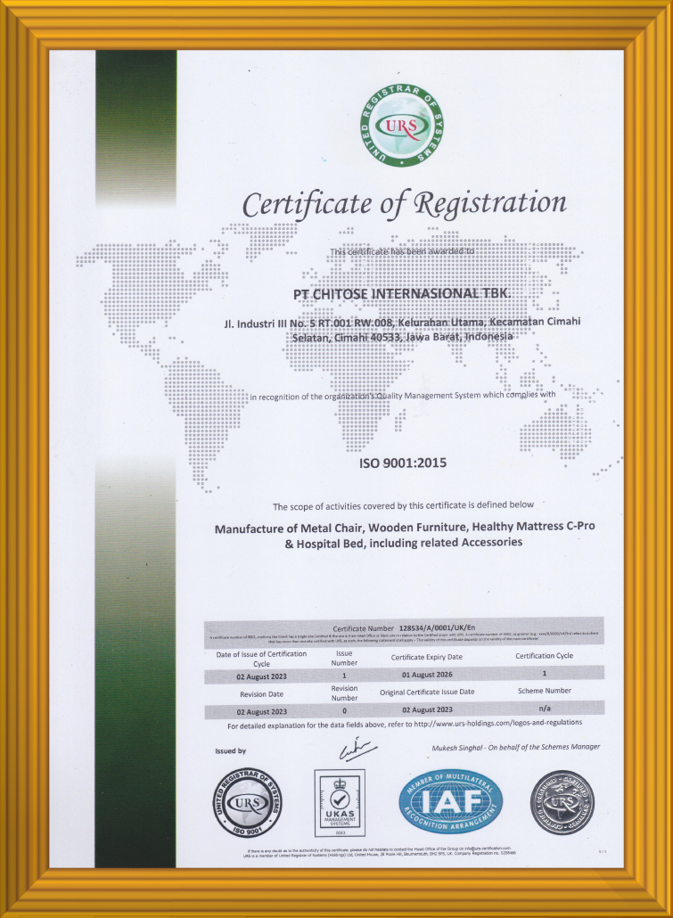 Chitose_ISO 9001 Industri