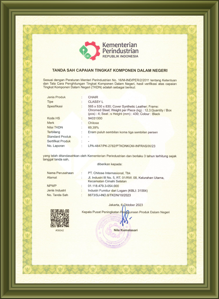 Chitose_TKDN 100% Classy L