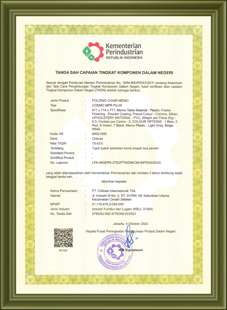 Chitose_TKDN Cosmo MPR Plus