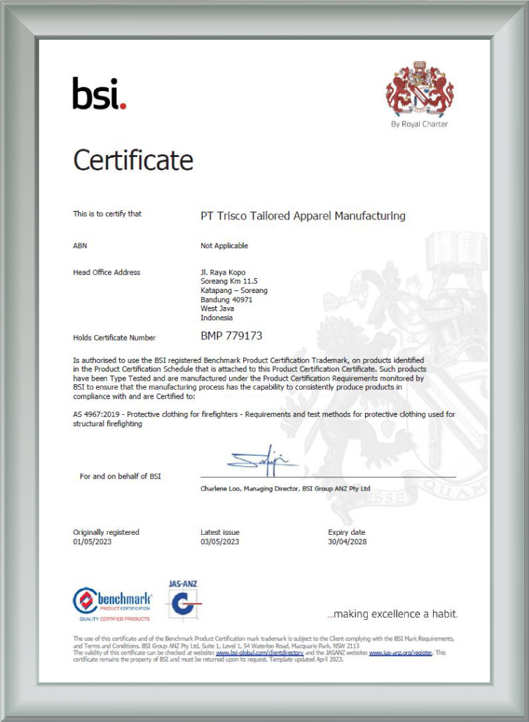 Trisco_BSI 779173 Structural